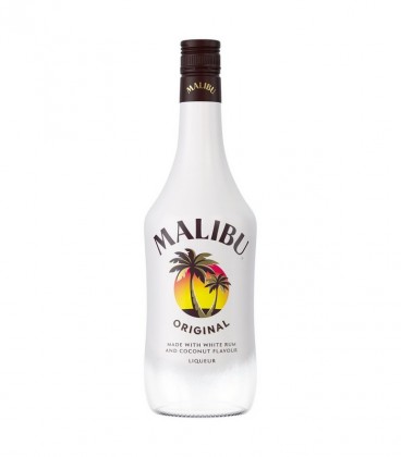 MALIBU ΛΙΚΕΡ ΚΑΡΥΔΑΣ ΜΕ ΑΣΠΡΟ ΡΟΥΜΙ 0.7lt