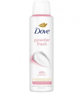 DOVE DEO SPRAY TALC SOFT 6X150ml