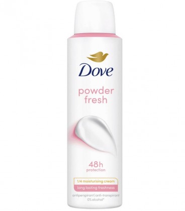 DOVE DEO SPRAY TALC SOFT 6X150ml