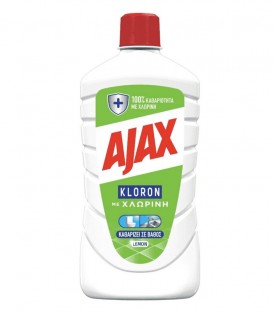 AJAX KLORON ΚΑΘΑΡΙΣΤΙΚΟ LEMON 12X1lt