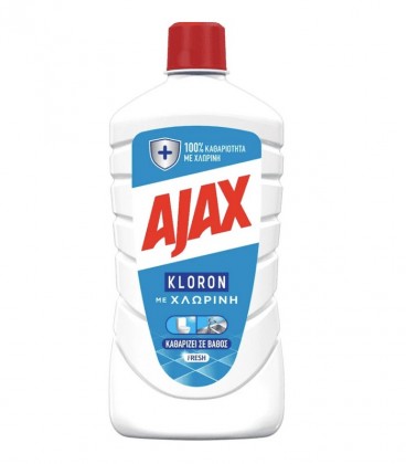 AJAX KLORON ΚΑΘΑΡΙΣΤΙΚΟ FRESH 12X1lt