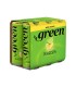GREEN ΓΚΑΖΟΖΑ ΚΟΥΤΙ 0% ΖΑΧΑΡΗ 330ml 4X6pack