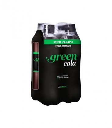 GREEN COLA PET 0% ΖΑΧΑΡΗ 500ml 6X4pack