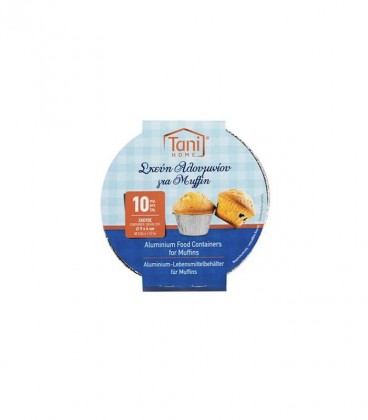 TANI HOME ΣΚΕΥΗ ΑΛΟΥΜΙΝΙΟΥ Ν.501 MUFFIN 10Τ Χ50